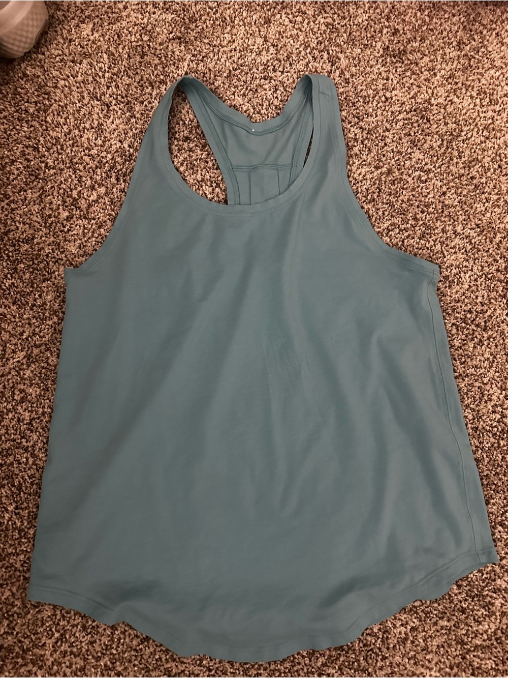 Lululemon Blue Racerback Workout Tank